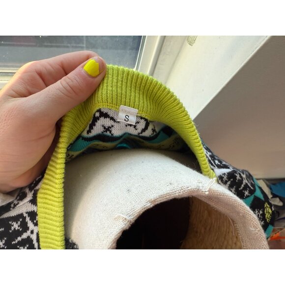 Elysian Ugly Christmas Sweater Medium Elysian Space Dust IPA Brewery Beer Holida - Picture 7 of 7